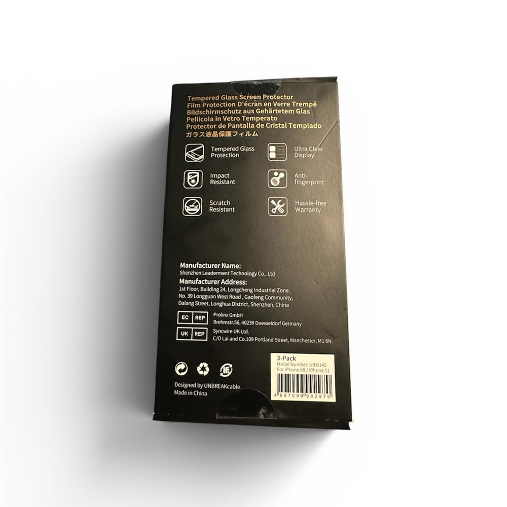 Tempered Glass Screen Protector Pack